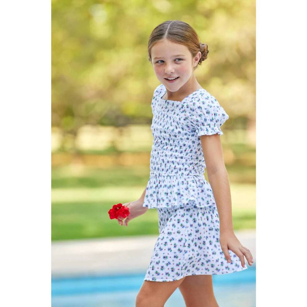 NEW LITTLE ENGLISH isla skirt in floral